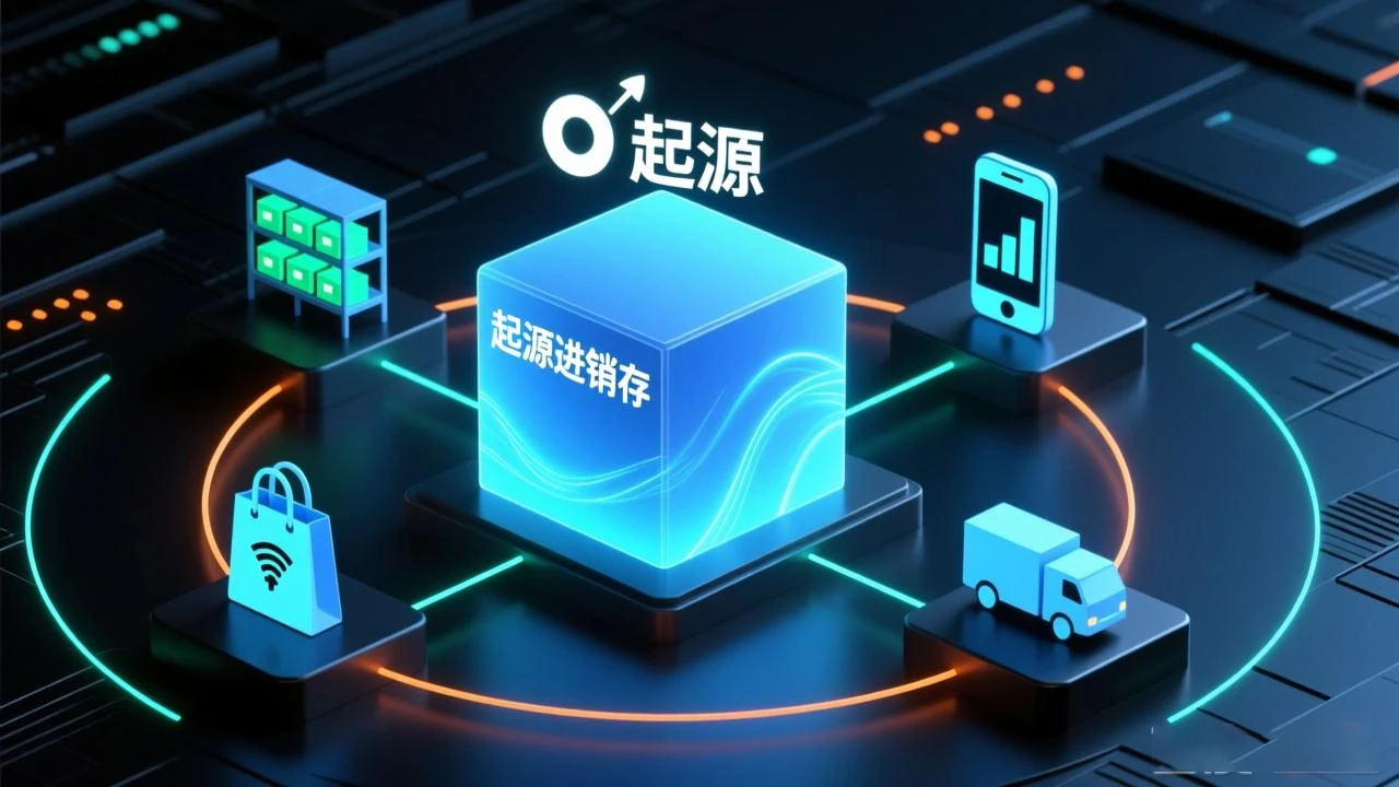 起源进销存生态连接图