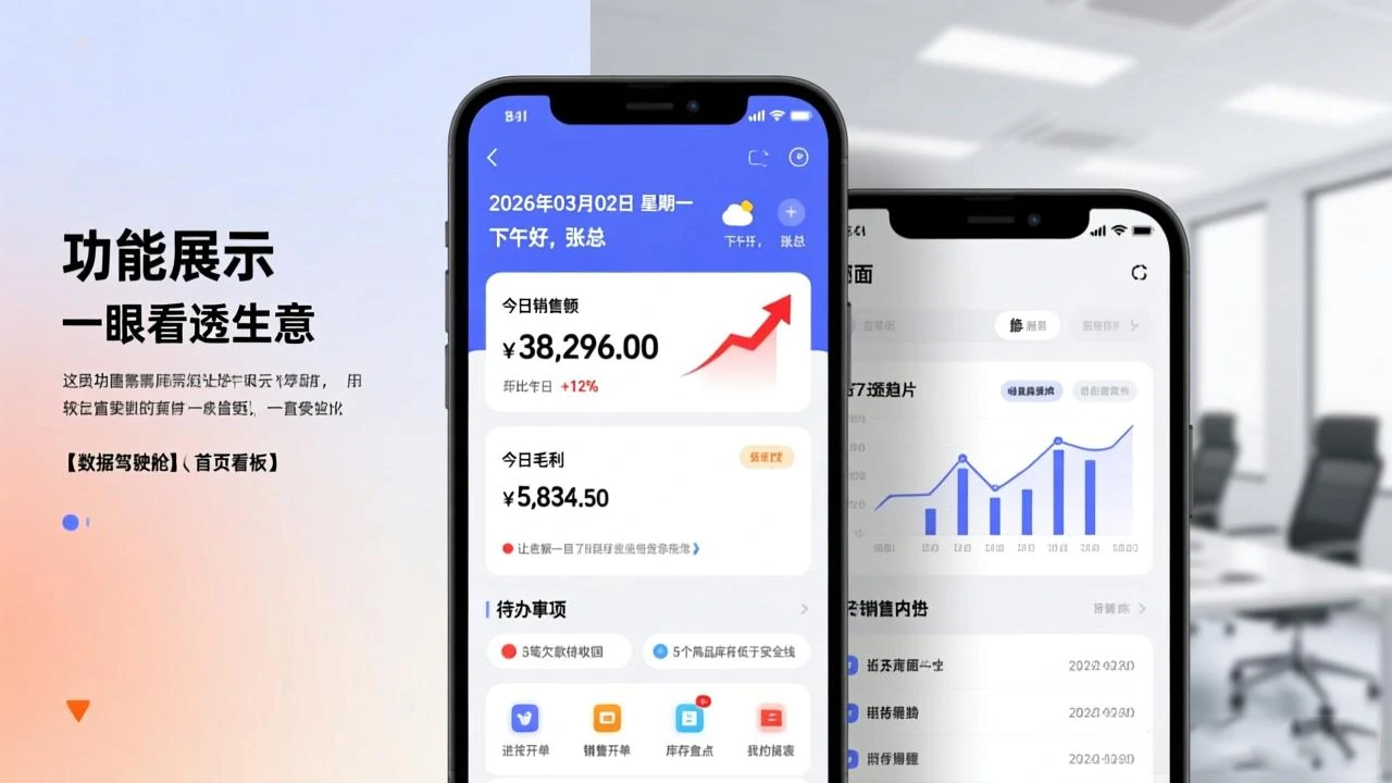 起源进销存最核心的价值——“一眼看透生意”