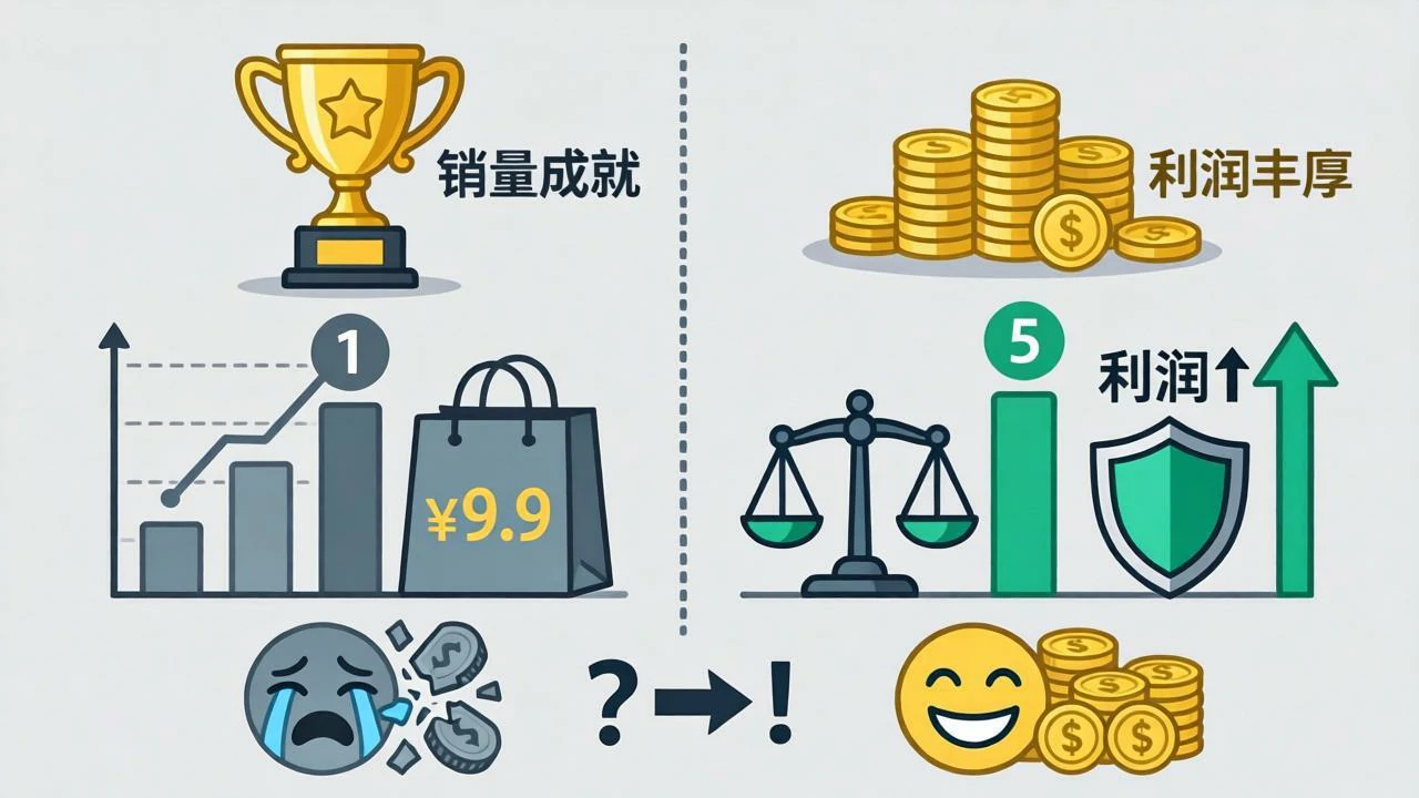 销量第一不如利润第五，赚钱才是真爆款