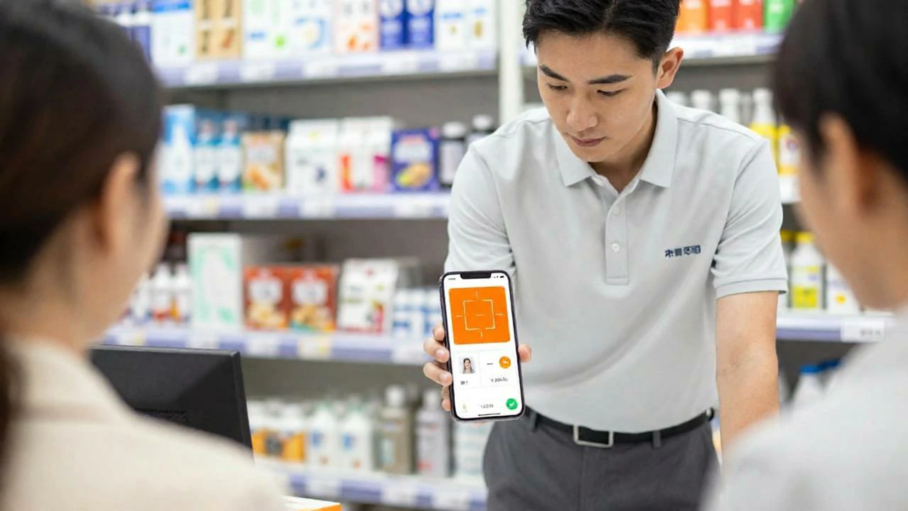 业务员门店扫码开单,手机扫描条码实时回传