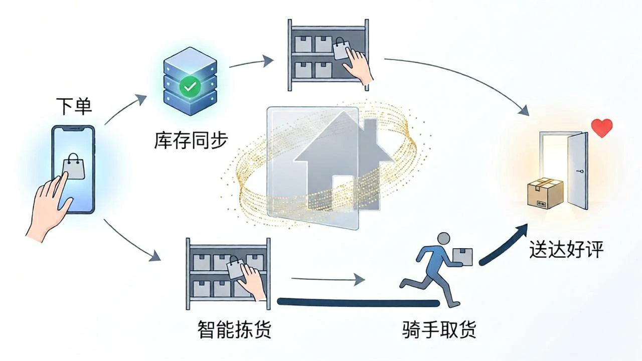 无声数字化闭环,下单到送达一气呵成