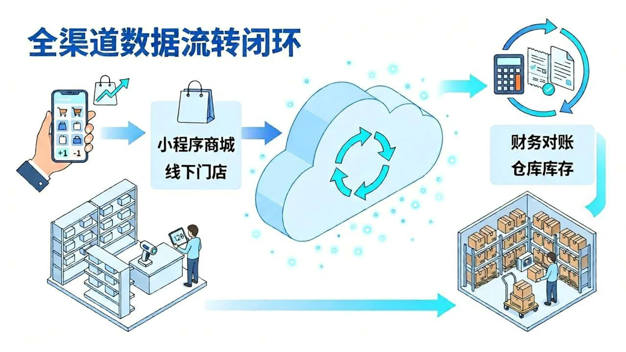 起源进销存 起源小程序商城 免费进销存 免费小程序商城 业财税一体化