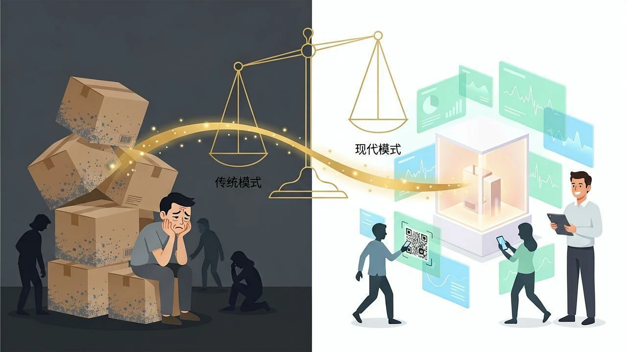 重资产压库与零库存展示,两种生意的天平对比