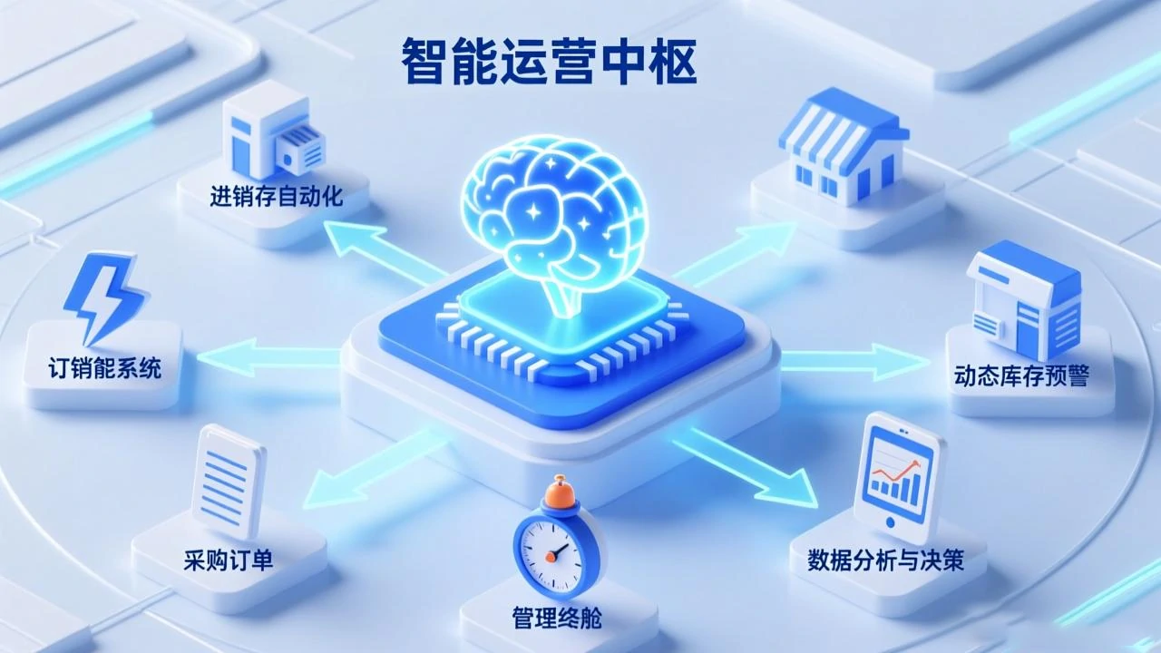 全流程自动化系统作为企业“智慧大脑”的核心地位