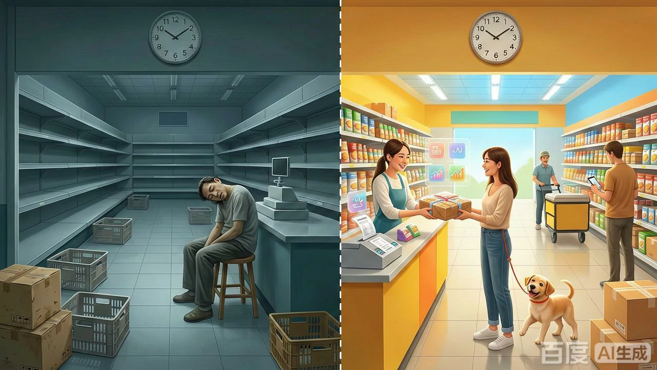 冷清小店变身社区枢纽，动线活起来了