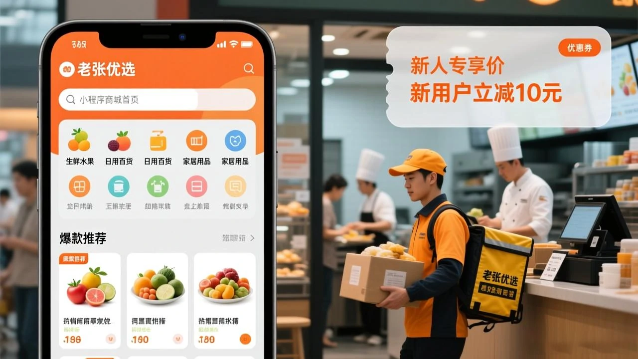 小程序商城运营图