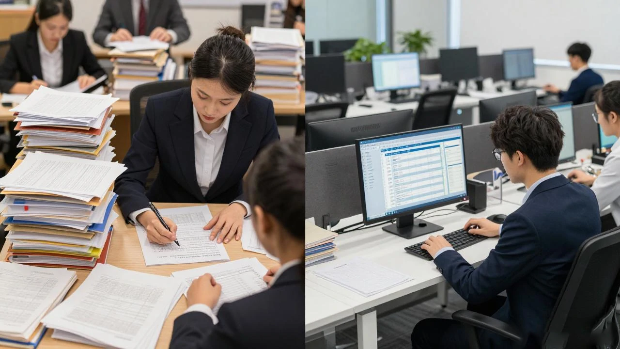 转型效果对比图