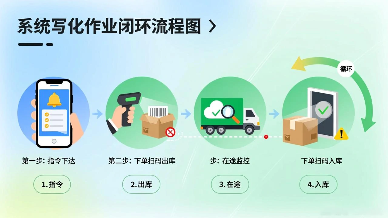 系统化作业闭环流程图