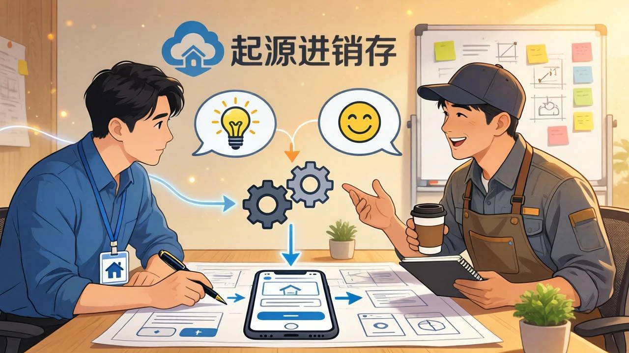 产品经理与用户共同评审原型图的协作场景