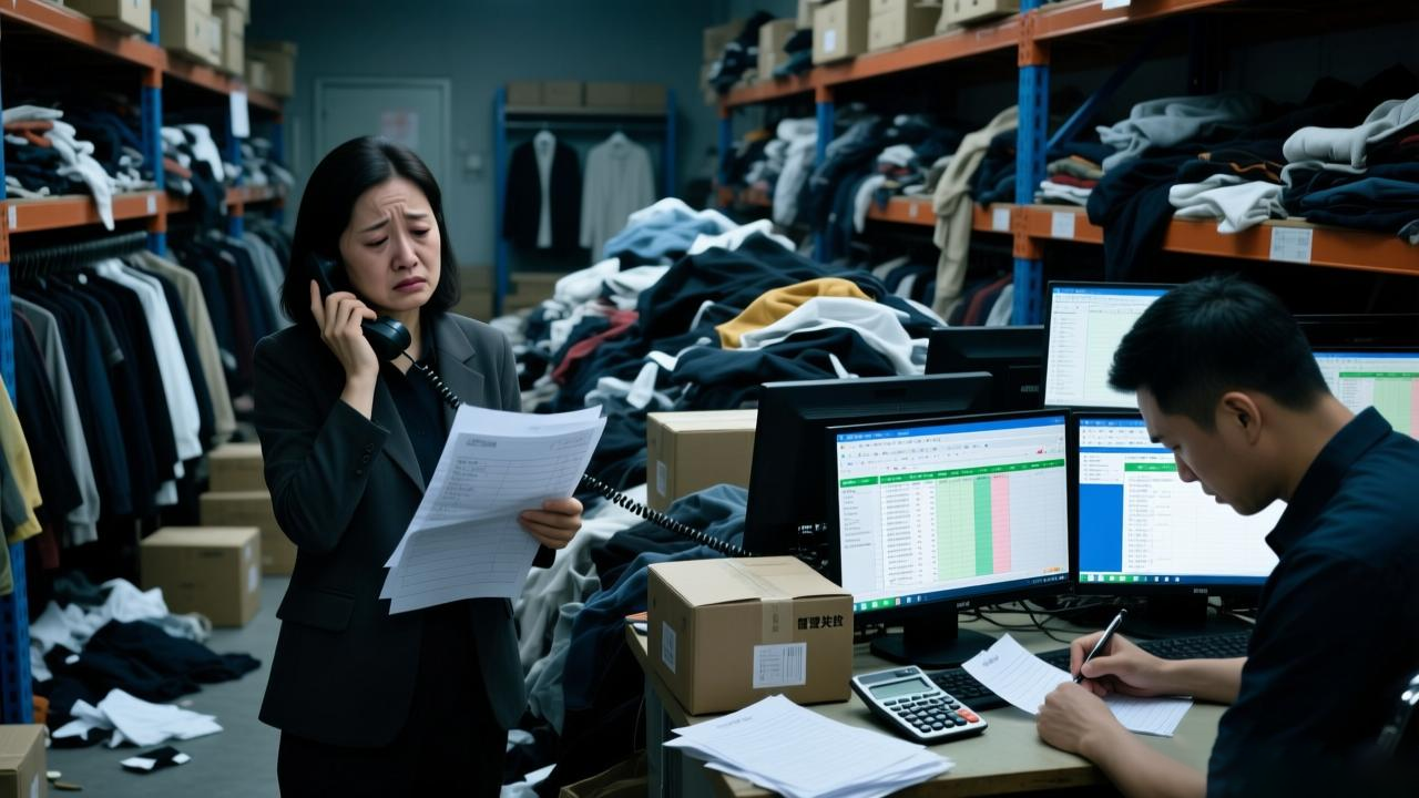 传统服装生意的混乱、低效与焦虑