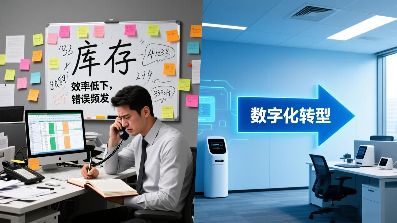 直观展示企业管理方式的巨大反差