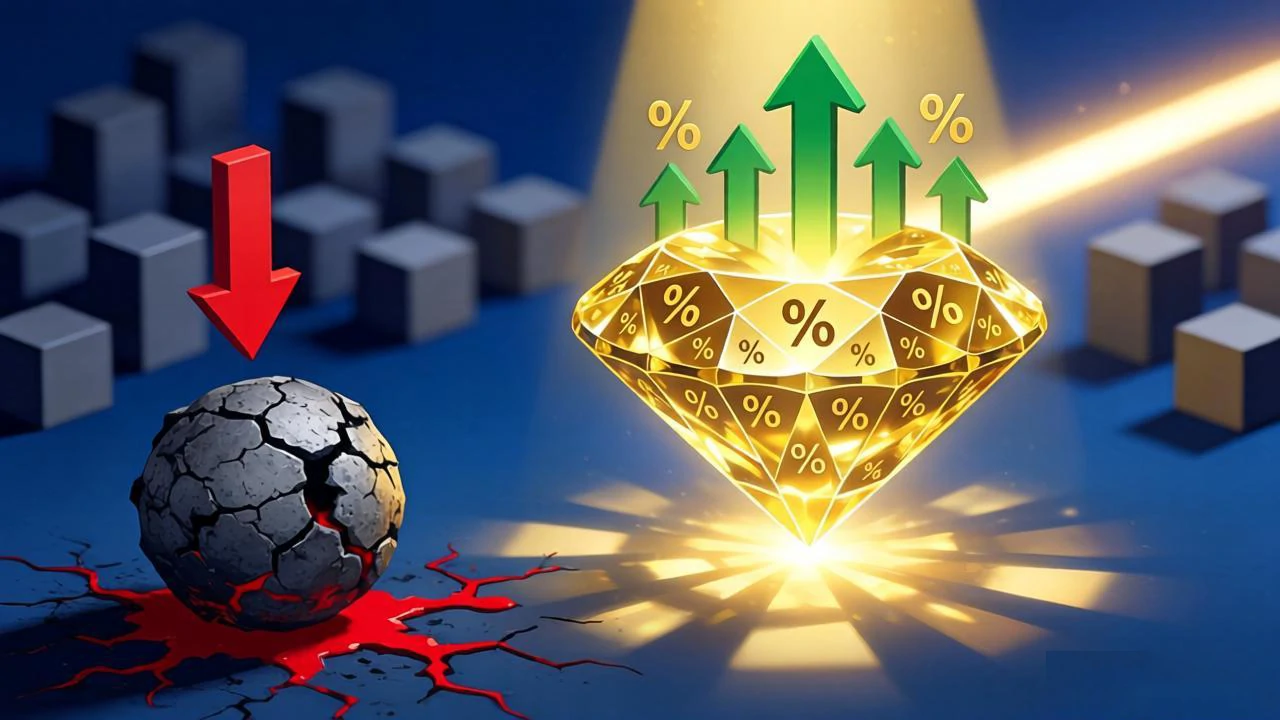 金钻聚光高利，裂球暗影低亏，毛利显形